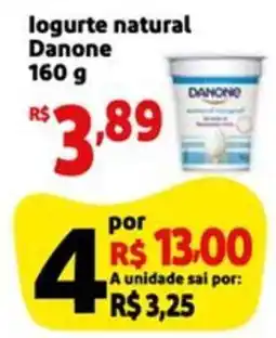Mini Extra logurte natural Danone oferta