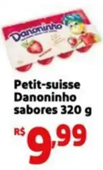 Mini Extra Petit-suisse Danoninho sabores oferta