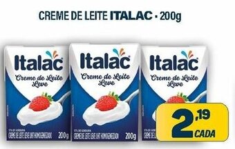 Dom Atacadista Creme de Leite Italac 200g oferta