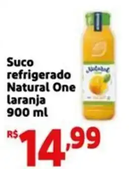 Mini Extra Suco refrigerado Natural One Laranja oferta