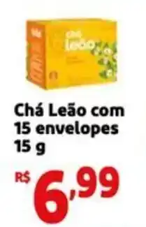 Chá Leão com 15 envelopes