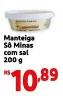Mini Extra Manteiga Sô Minas com sal oferta