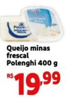Mini Extra Queijo minas frescal Polenghi oferta