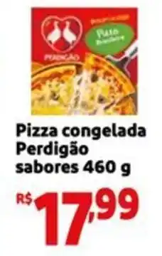 Mini Extra Pizza congelada Perdigão sabores oferta