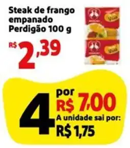 Mini Extra Steak de frango empanado Perdigão oferta