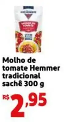 Mini Extra Molho de tomate Hemmer tradicional oferta