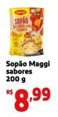 Mini Extra Sopão Maggi sabores oferta