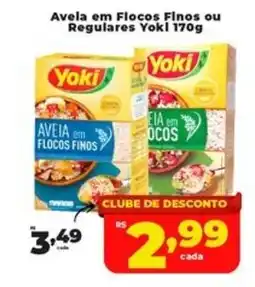 Rede uniforça Avela em Flocos Finos ou Regulares Yokl oferta