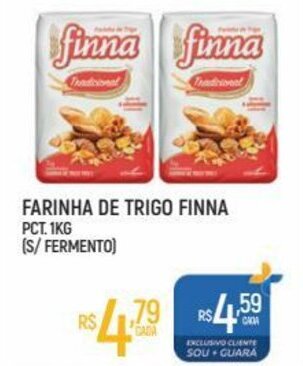 Farinha de Trigo Finna pct 1kg
