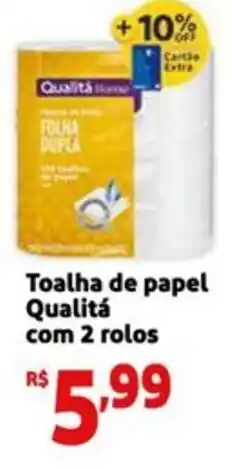 Mini Extra Toalha de papel Qualitá oferta