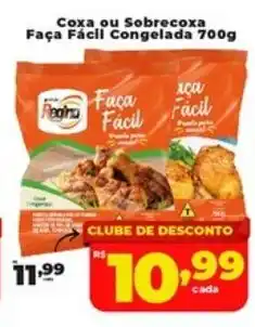Rede uniforça Coxa ou Sobrecoxa Faça Fácil Congelada oferta