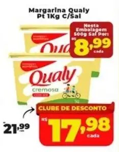 Rede uniforça Margarina Qualy Pt C/Sal oferta