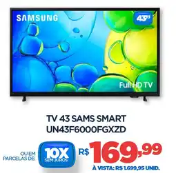 DB Supermercados Tv 43 Samsung smart UN43F6000FGXZD oferta