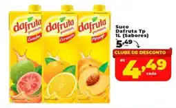Rede uniforça Suco Dafruta Tp (Sabores) oferta