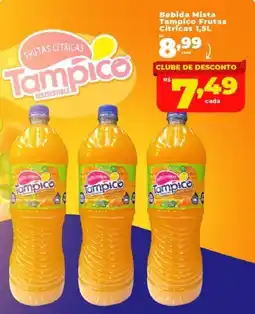 Rede uniforça Bebida Mista Tampico Frutas Cítricas oferta