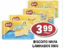 Supermercados Pague Menos Biscoito ninfa laminados oferta