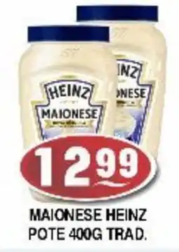 Supermercados Pague Menos Maionese heinz pote trad. oferta