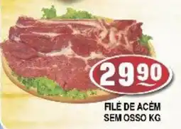 Supermercados Pague Menos Filé de acém sem osso oferta
