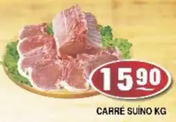 Supermercados Pague Menos Carré suíno oferta