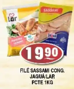Supermercados Pague Menos Filé sassami cong. jaguá lar pcte oferta