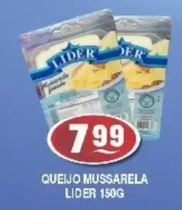 Supermercados Pague Menos Queijo mussarela lider oferta