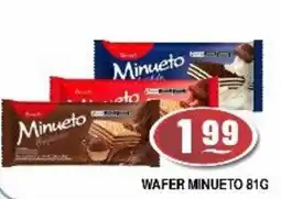 Wafer minueto