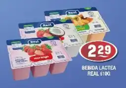 Supermercados Pague Menos Bebida lactea real oferta