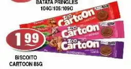 Supermercados Pague Menos Biscoito cartoon oferta