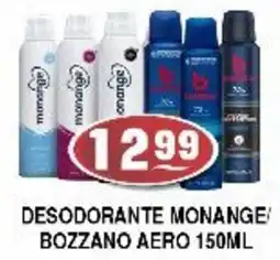 Supermercados Pague Menos Desodorante monange bozzano aero oferta