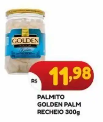 Palmito Golden Palm Recheiro 300g