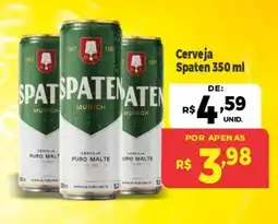 Supermercados Rex Cerveja Spaten oferta