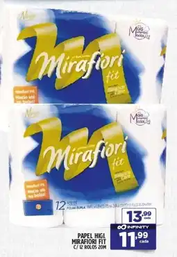 Preço & Cia Papel higi mirafiori fit oferta