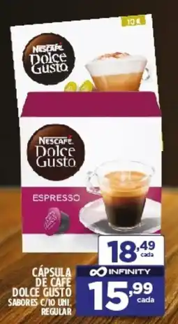 Preço & Cia Cápsula de cafe dolce gusto sabores oferta