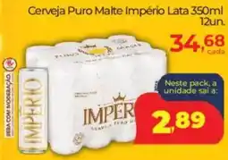 Lopes Supermercados Cerveja Puro Malte Império Lata oferta