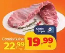 Lopes Supermercados Costela Suina oferta
