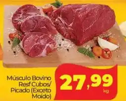 Lopes Supermercados Músculo Bovino Resf Cubos Picado oferta