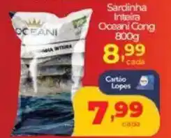 Lopes Supermercados Sardinha Inteira Oceani Cong oferta