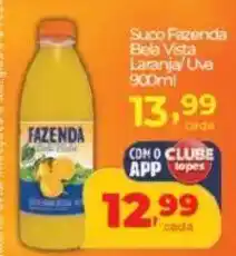Lopes Supermercados Suco Fazenda Bela Vista Laranja Uva oferta