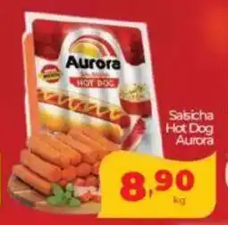 Lopes Supermercados Salsicha Hot Dog Aurora oferta