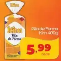 Lopes Supermercados Pão de Forma Kim oferta
