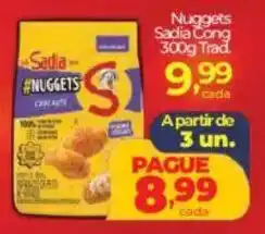 Lopes Supermercados Nuggets Sadia Cong Trad oferta