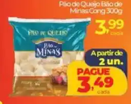 Lopes Supermercados Pão de Queijo Bão de Minas Cong oferta