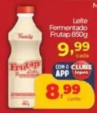 Lopes Supermercados Leite Fermentado Frutap oferta
