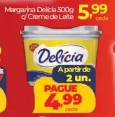 Lopes Supermercados Margarina Delicia c/Creme de Leite oferta