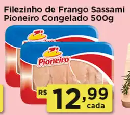 Rede Vivo Filezinho de Frango Sassami Pioneiro Congelado oferta