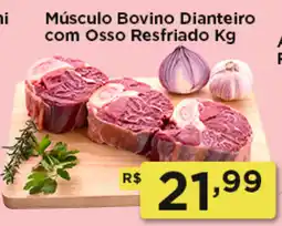 Rede Vivo Músculo Bovino Dianteiro com Osso Resfriado oferta