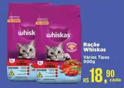 Supermercados Mateus Ração Whiskas oferta