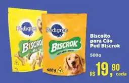 Supermercados Mateus Biscoito para Cão Ped Biscrok oferta
