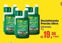 Supermercados Mateus Desinfetante Procão Ultra Citronela oferta