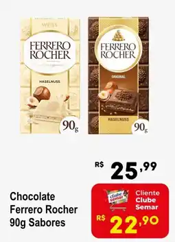 Semar Supermercado Chocolate Ferrero Rocher Sabores oferta